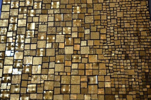 Mosaïque dorée Mathilde Herrero